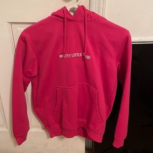 Hot pink pretty little think hoodie XS